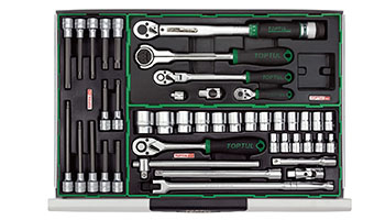 Tủ dụng cụ 7 ngăn 234PCS Toptul GT-23403