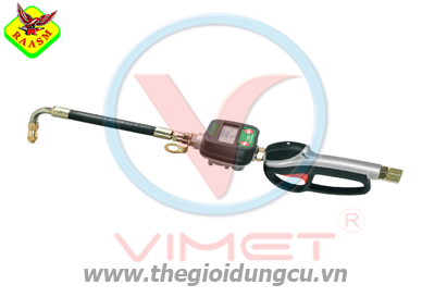 Súng bơm nhớt có đông hồ định lượng Raasm 37758
