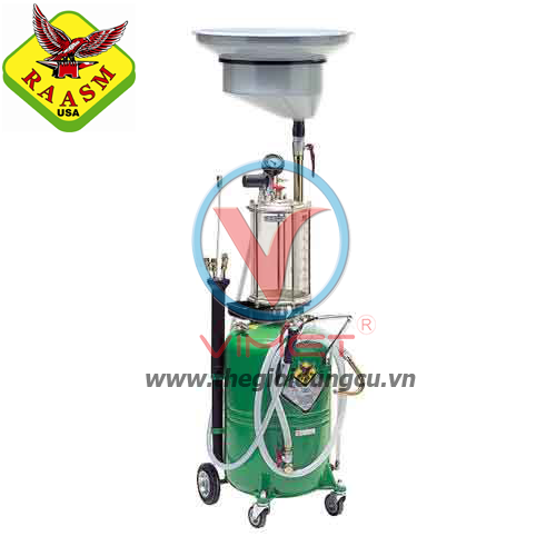 Thiết bịhút nhớt thải  bằng khí nén 90 lít Raasm 44091