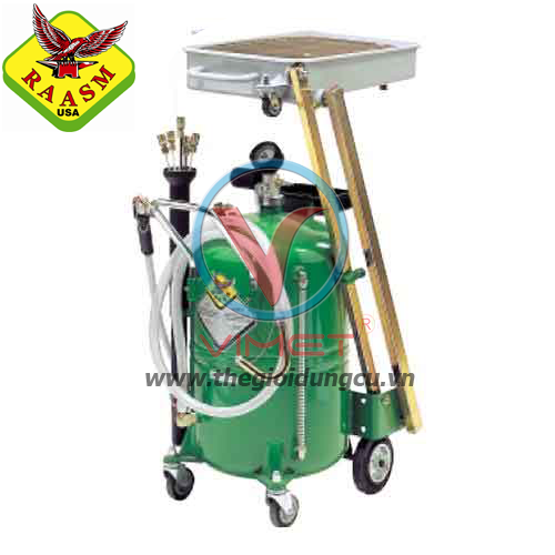 Thiết bị hút nhớt thải bằng khí nén 65 lít  Raasm 46065