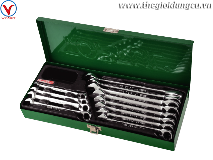 Bộ Cờ lê vòng miệng tự động 12 món