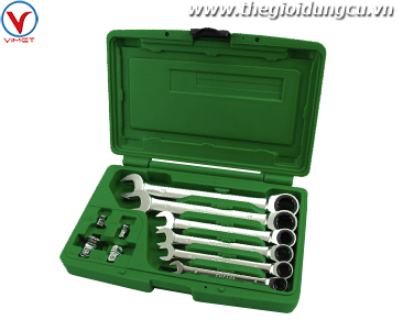 Bộ cờ lê vòng miệng tự động 10 món 