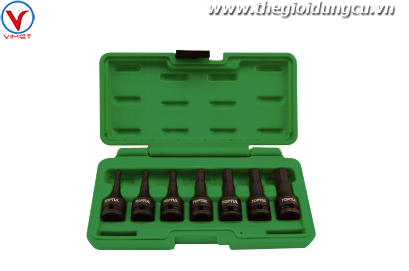 Hộp tuýp đen lục giác 3/8