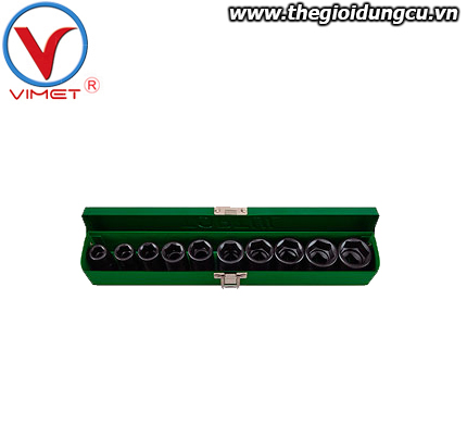 Bộ đầu tuýp lục giác 1/2 inch 10 món TOPTUL GEAD1001