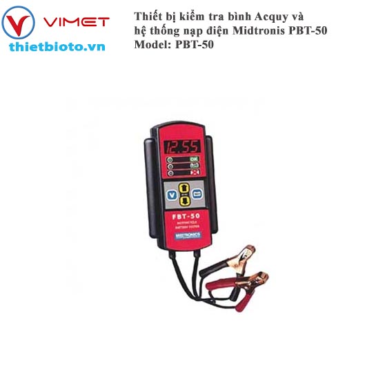 Thiết bị kiểm tra bình Acquy và hệ thống nạp điện Midtronis PBT-50