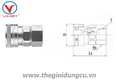 Khớp Nối Nitto 40SF