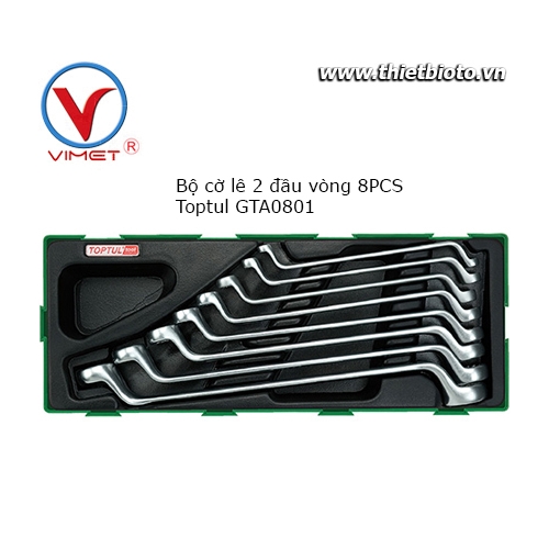 Bộ cờ lê 2 đầu vòng Toptul GTA0801