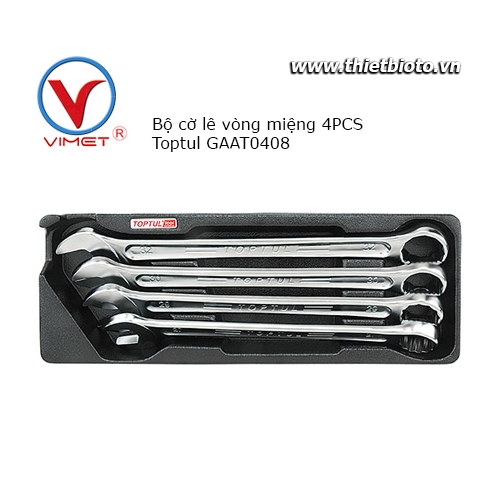Bộ cờ lê vòng miệng 4 chi tiết Toptul GAAT0408