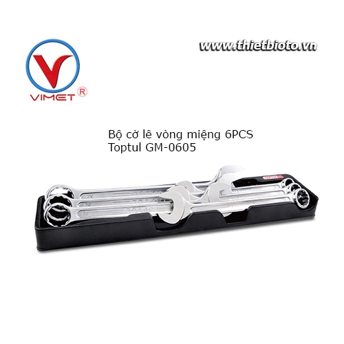 Bộ cờ lê vòng miệng 6 chi tiết Toptul GM-0605