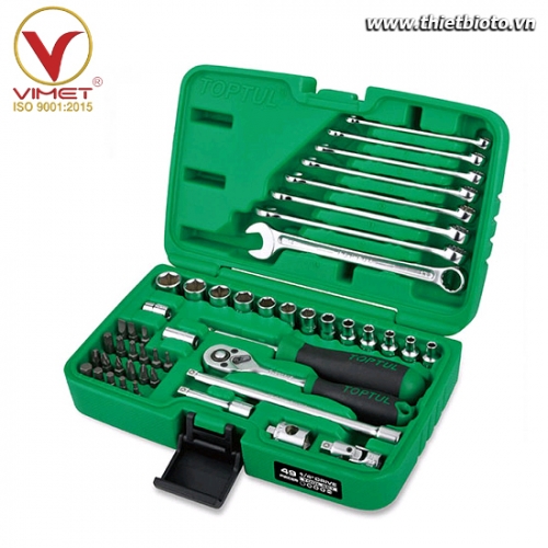 Bộ đồ nghề xách tay 6PT  49 chi tiết  1/4