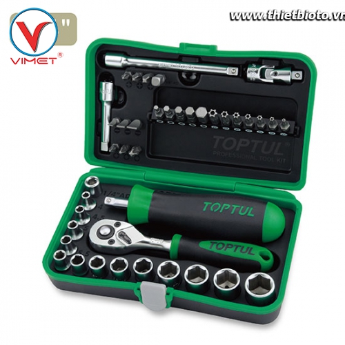 Bộ dụng cụ xách tay 1/4 inch Toptul GADW4101