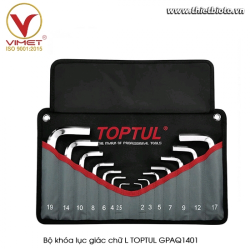 Bộ khóa lục giác 14 chi tiết TOPTUL GPAQ1401
