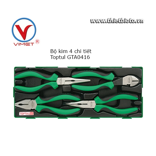 Bô kìm 4 chi tiết Toptul GTA0416
