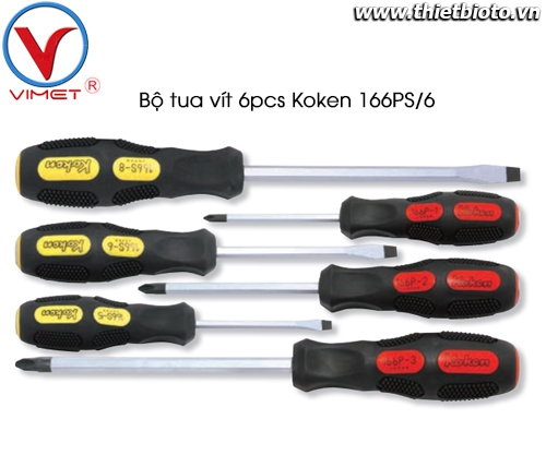 Bộ tua vít 6pcs Koken 166PS/6