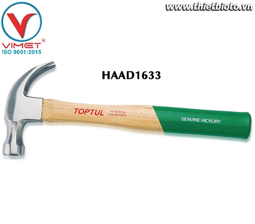 Búa thép 450g Toptul HAAD1633