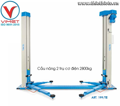 Cầu nâng 2 trụ cơ điện 2800kg 199/TE OMCN