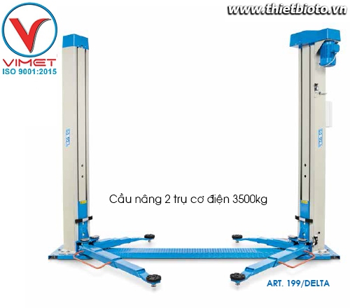 Cầu nâng 2 trụ cơ điện 3500kg OMCN