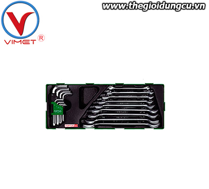 Bộ cờ lê vòng miệng toptul GTA1804