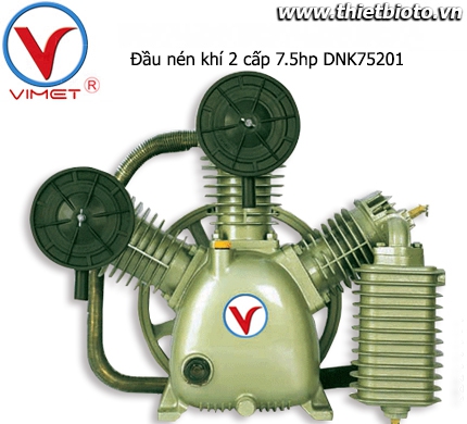 Đầu máy nén khí 2 cấp 7,5hp DNK75201