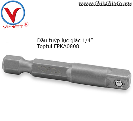 Đầu tuýp lục giác 1/4