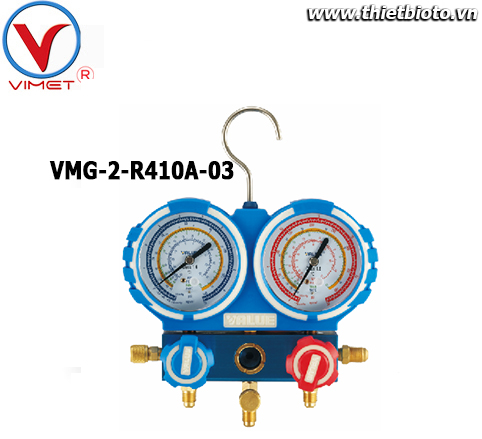 Đồng hồ nạp gas lạnh Value VMG-2-R410A-03