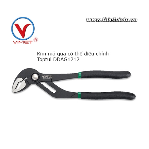 Kìm mỏ quạ có điều chỉnh Toptul DDAG1212