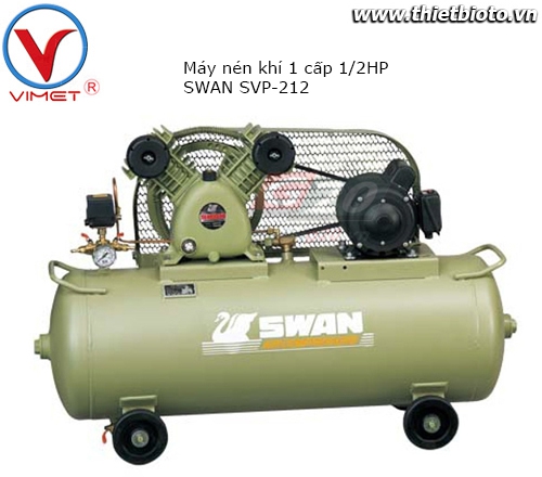 Máy Nén Khí 1 Cấp 0.5HP Swan SVP-212