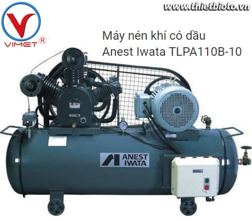 Máy nén khí Piston Anest Iwata TLPA110B-10