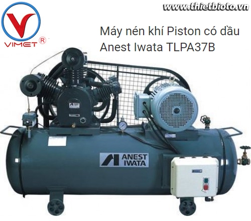 Máy nén khí Piston Anest Iwata TLPA37B-10