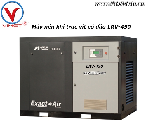 Máy nén khí trục vít có dầu LRV-450