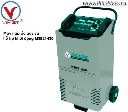 Máy sạc bình ắc quy và hỗ trợ khởi động MSB21430