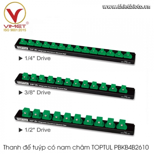 Thanh đế tuýp có nam châm TOPTUL PBKB4B2610