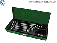 Bộ cờ lê 2 đầu vòng 45 độ 8 món (6-22mm)