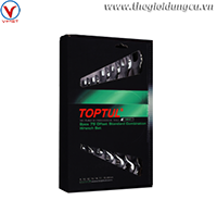 Bộ cờ lê vòng miệng 75 độ mờ 8 món ( 8-22mm)