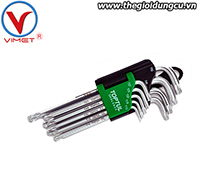 Bộ tuýp đầu sao 9 món Toptul GAAL0925