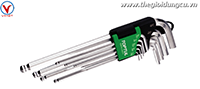 Bộ lục giác đầu bi 9 món TOPTUL GBAL0901