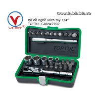 Bộ đồ nghề xách tay 1/4 inch 27pcs Toptul GADW2702