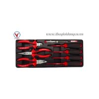 Bộ kềm, tua vít cách điện 100V - 8 món