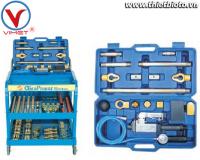 Bộ nắn khung bằng khí nén và xe đẩy Starco Nhật Bản