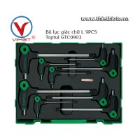Bộ lục giác chữ L 9 chi tiết Toptul GTC0903