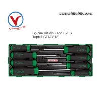 Bộ tua vít đầu sao 8 chi tiết Toptul GTA0818