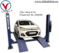 Cầu nâng 4 trụ SL-3500W Powerrex đã qua sử dụng