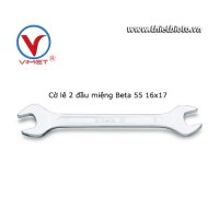 Cờ lê 2 đầu miệng Beta 55 16x17