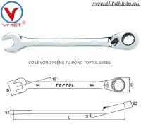 Cờ lê vòng miệng tự động 5/16 TOPTUL ADAA1010