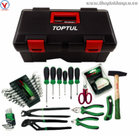 Hộp đựng dụng cụ xách tay 3 ngăn  bao gồm 31 chi tiết