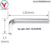 Lục giác chữ L (ngắn) 4.5mm TOPTUL AGAS4E08