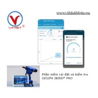 Phần mềm cài đặt và kiểm tra súng rive IBIRD® PRO
