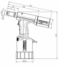 Súng rút rive khí nén TAURUS® 2