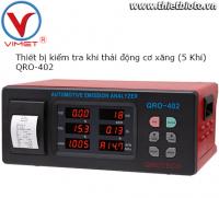 Thiết bị kiểm tra khí thải động cơ xăng Qrotech QRO-402 5 khí