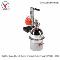 Thiết bị thay dầu hệ thống phanh ly hợp 2 ngăn RAASM 10205